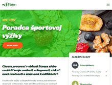 Tablet Screenshot of informs.sk